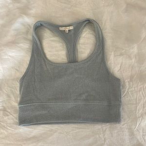 Z Supply blue bra/top, size M
